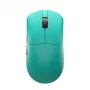 AULA LEOBOG GM3 Cyan Tri-Mode Gaming Mouse with Charging Dock