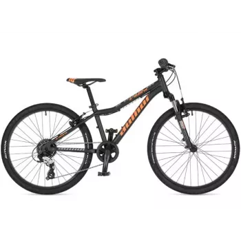 Author A-Matrix 24 inch kalnu velosipēds, 21 ātrumu Shimano, Phantom Black matēts