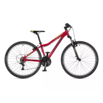Author A-Matrix 26 inch Bērnu velosipēds sarkans/melns 18 ātrumu Shimano Tourney Alumīnija rāmis