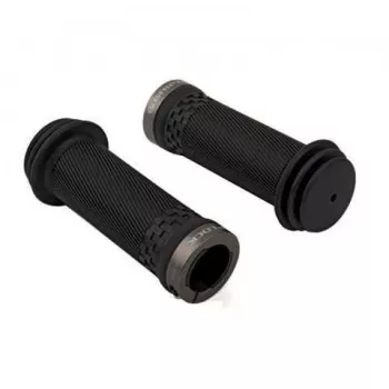 Author Rankenos AGR Junior R40 GripLock velosipēda rokturi, 102 mm, melni