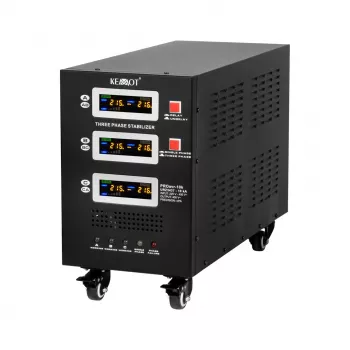 Automātiskais trīsfāžu sprieguma stabilizators KEMOT PROavr-10k 10 kVA