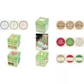 Avery 56827 Dekoratīvās uzlīmes, papīrs, daudzkrāsains, pastāvīgs, apaļas, 30 mm, 50 gabali