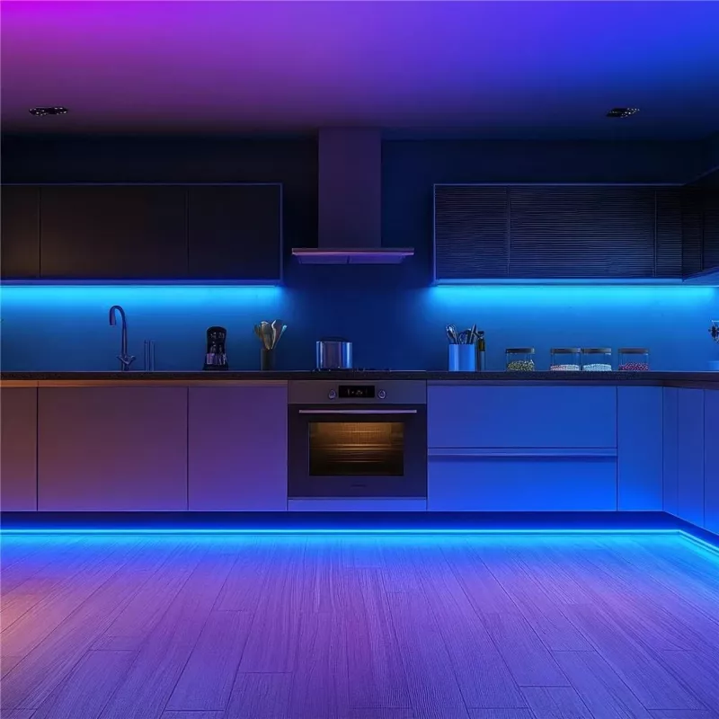 Avide LED Strip Blister 12V 16W RGB 5m ar IR tālvadības pulti