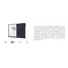 AVTEK TS 9 Mate G 86 inch 4K UHD interaktīvais skārienjūtīgais monitors ar Android 13, 40 punktu IR skārienu, 8 GB RAM, 128 GB atmiņu, Wi-Fi 6, Bluetooth 5.2, diviem 16 W skaļruņiem, 8 mikrofonu bloku, VESA 800x600