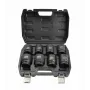 AWTOOLS Black Line 3/4 Inch Drive trieciena uzgriežņu komplekts, 8-daļīgs, 24-38mm, Short, Cr-Mo
