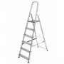 AWTOOLS Alumīnija kāpnes brīvi stāvošas 6 pakāpieni 125kg