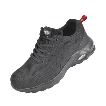 AWTOOLS AW Low Boots Iron R.43 CAT. SB Light – Drošības apavi ar tērauda purngalu, 43. izmērs, dzelzs pelēks/melns