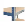 AWTOOLS AW plaukts 5 plaukti 200x90x40 kravnesība 250kg / 5.0mm - ātra montāža bez skrūvēm