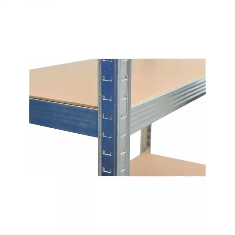 AWTOOLS AW plaukts 5 plaukti 200x90x40 kravnesība 250kg / 5.0mm - ātra montāža bez skrūvēm
