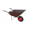 AWTOOLS AW00038 Dārza rati / Ķerra 100L 200kg 4 riteņu izgāšanas rati Zaļa