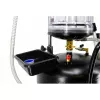 AWTOOLS AW10415BL Manuālais rotējošais eļļas sūknis 200L mucām, 20 L/min, čuguns, teleskopiskā iesūkšanas caurule, 2 inch BSP