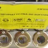 AWTOOLS AW10502 Pneimatiskais apmetējs griestiem - 5L tvertne, 3 sprauslas, 6-9 bar