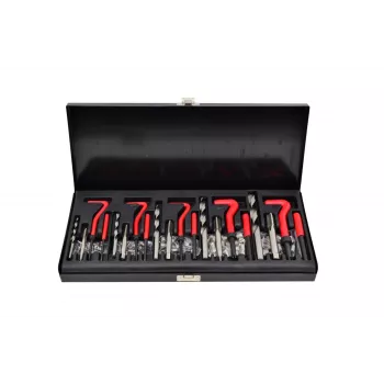 AWTOOLS AW16520 19 daļu HSS urbjmašīnu komplekts metāla kastē, 1-10 mm, DIN 338, metālam, tēraudam, plastmasai, kokam