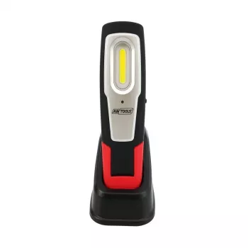 AWTOOLS AW17600 COB LED darba lukturis ar magnētisko pamatni un grozāmo āķi