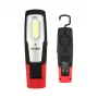 AWTOOLS AW17601 COB LED Galvas lampa - 120 lūmeni, 3 režīmi, IPX4 ūdensizturīga, regulējama galvas saite, darbojas ar baterijām