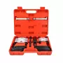 AWTOOLS AW19020 Aklā urbuma gultņu novilcēja komplekts ar slīdošo āmuru, 12-38 mm, 10 daļas