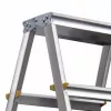 AWTOOLS AW23031 Daudzfunkcionālās saliekamās kāpnes 12 pakāpieni 150 kg Alumīnijs