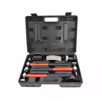 AWTOOLS AW32269BL 1000 g Kalšanas āmurs ar stiklplasta kātu un šķērsgalu, melns