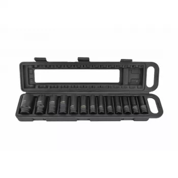 AWTOOLS AW38690BL 172-Daļu Hroma-vanādija Uzgriežņu atslēgu komplekts ar 1/4 collu, 3/8 collu, 1/2 collu piedziņām, 72-zobu sprūdrati, E-Torx, uzgaļiem un formētu futrāli