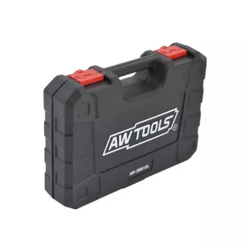 AWTOOLS AW38691BL 171-Daļu 1/4 collu, 3/8 collu, 1/2 collu Piedziņas Uzgriežņu Atslēgu Komplekts ar Reversijas Mehanismiem, Pagarinājumiem, Uzgaļiem un Formētu Kasti