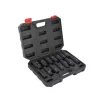 AWTOOLS AW38691BL 171-Daļu 1/4 collu, 3/8 collu, 1/2 collu Piedziņas Uzgriežņu Atslēgu Komplekts ar Reversijas Mehanismiem, Pagarinājumiem, Uzgaļiem un Formētu Kasti