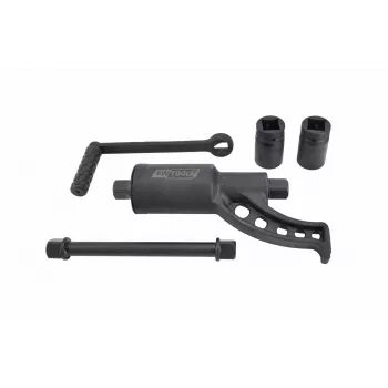AWTOOLS AW39300 Automātiskais atvelkamais kompresora šļūtenes spole 10m PVC 12 bar ar ātro savienotāju