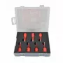 AWTOOLS AW47307 7 gabalu HSS spirālurbju komplekts DIN 338 – 2-10mm metāla, koka un plastmasas urbšanai