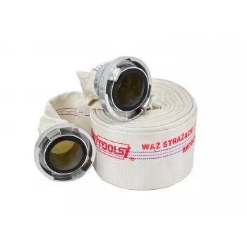 AWTOOLS AW70472 Ugunsdzēsības šļūtene 20m 2 collas Storz C Flat Lay Augstspiediena ūdens šļūtene