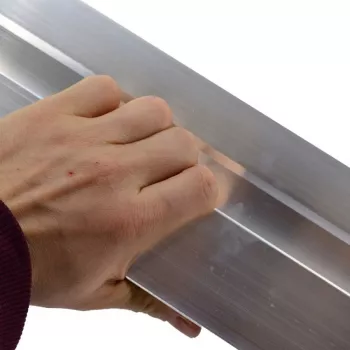 AWTOOLS AWBL25165 betona špakteļlāpstiņa 250 x 165 mm alumīnija asmens ar mīkstu rokturi