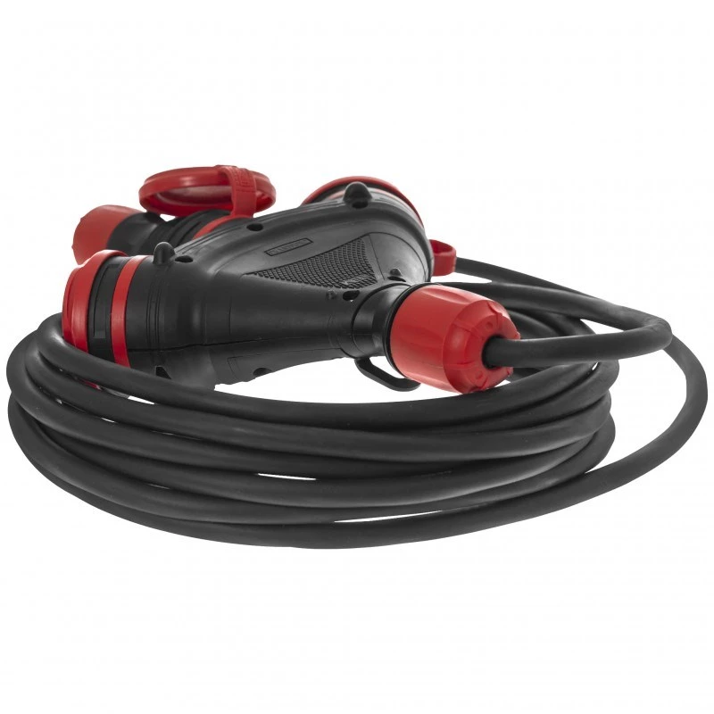 AWTOOLS EXTREME Pagarinātājs 10m 3x1.5mm² 3 Kontaktligzdas IP54 16A/4000W