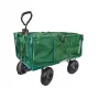 AWTOOLS Dārza transporta ratiņi augstie ar pārsegu 300 kg