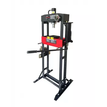 AWTOOLS Hydrauliskā prese ar manometru 20T PRO Black Line
