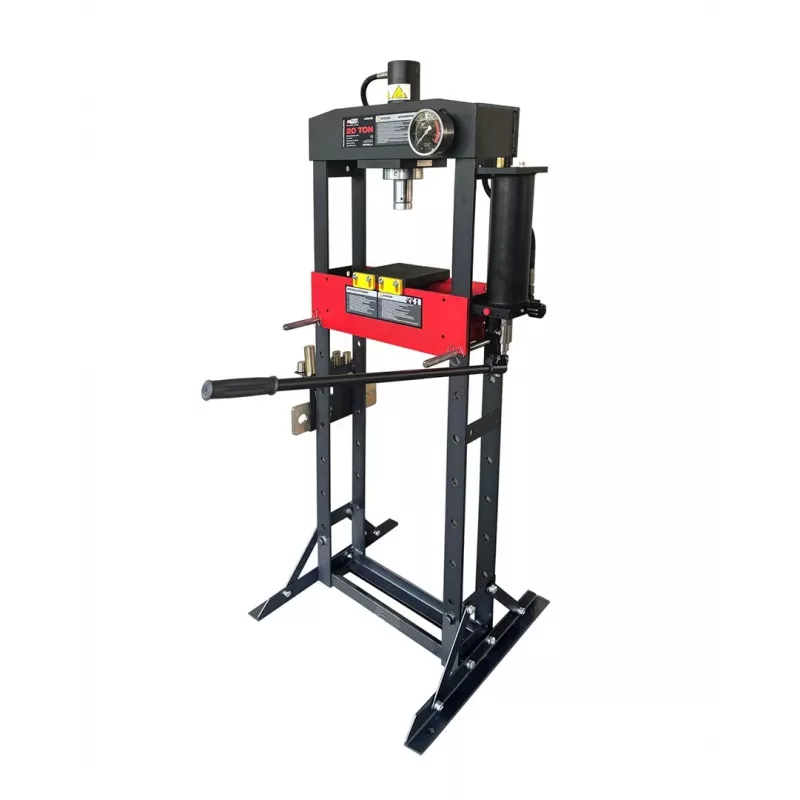 AWTOOLS Hydrauliskā prese ar manometru 20T PRO Black Line