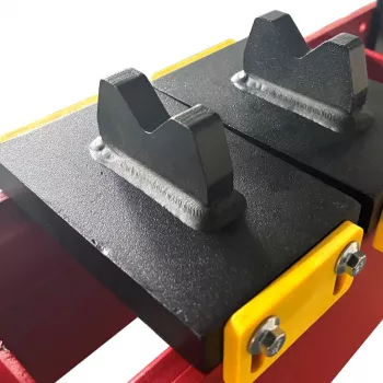 AWTOOLS Hidrauliskā prese ar manometru PROF 30T 55-1035mm ar kājas pedāli un aizsargu Black Line