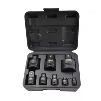 AWTOOLS trieciena ligzdu adapteru un reduktoru komplekts 8 daļas CrMo Black Line