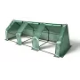 AWTOOLS Mini folijas tuneļa siltumnīca 295x95x95cm cinkota tērauda rāmis ar UV izturīgu PE pārklājumu