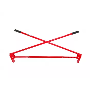AWTOOLS Bruģakmens satvērējs ar paralēlo satvērienu, 100-400 mm spīles, 100 kg ietilpība, tērauds, diviem cilvēkiem