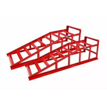 AWTOOLS RAMP 1T / 2gab. Smagās slodzes tērauda auto rampas pāris, katra 1000 kg