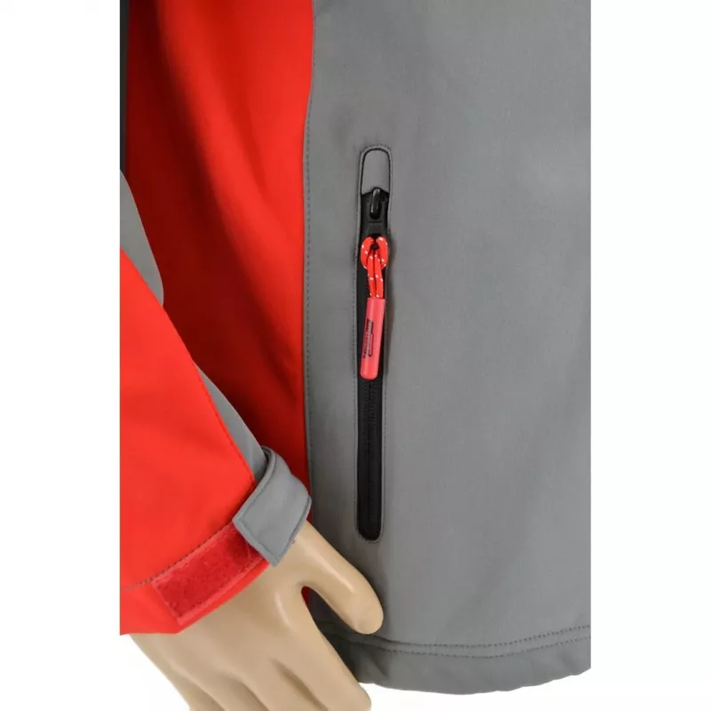 AWTOOLS Softshell jaka džemperis T4 Red-Grey L