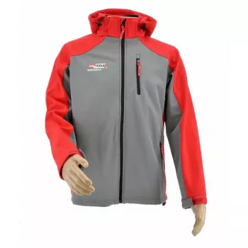 AWTOOLS Softshell jaka džemperis T4 Red-Grey L