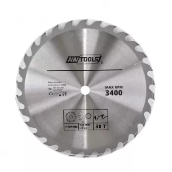 AWTOOLS TCT ripzāģa asmens 600x30x60z