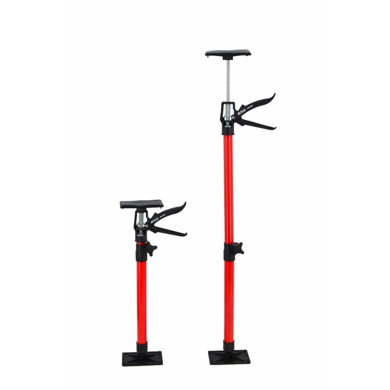 AWTOOLS Teleskopiskie atbalsta statņi 2 gab. 50-115 cm, tērauds, Twist-Lock, 60 kg celtspēja