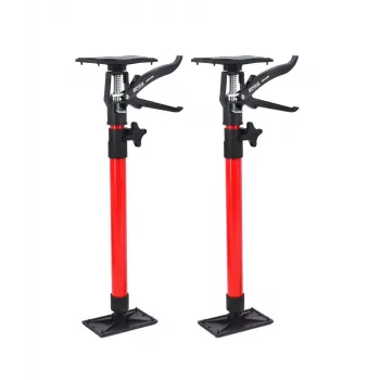 AWTOOLS Teleskopiskie atbalsta statņi 2 gab. 50-115 cm, tērauds, Twist-Lock, 60 kg celtspēja