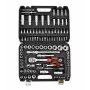 AWTOOLS Uzgriežņu atslēgu komplekts 108 daļas 1/2 inch un 1/4 inch piedziņa Black Line