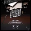 AXAGON HMC-KB-US USB-C tastatūra ar 9-in-1 centrmezglu, US QWERTY, 4K HDMI, Gigabit LAN, karšu lasītājs, 0,6 m