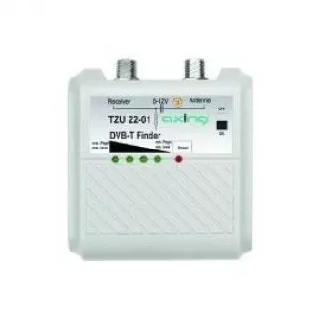 Axing TZU 22-01 2 virzienu F tipa signāla sadalītājs/apvienotājs 5-2400 MHz pelēks