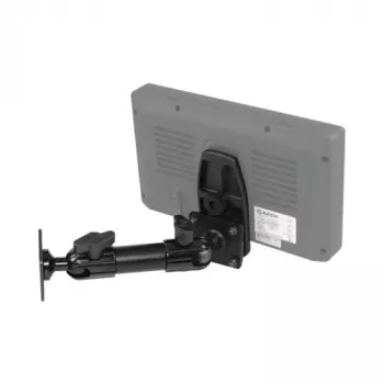 AXION CS-HD165 Izturīgs konsoles montāžas kronšteins transportlīdzekļa monitoriem, metāla, melns