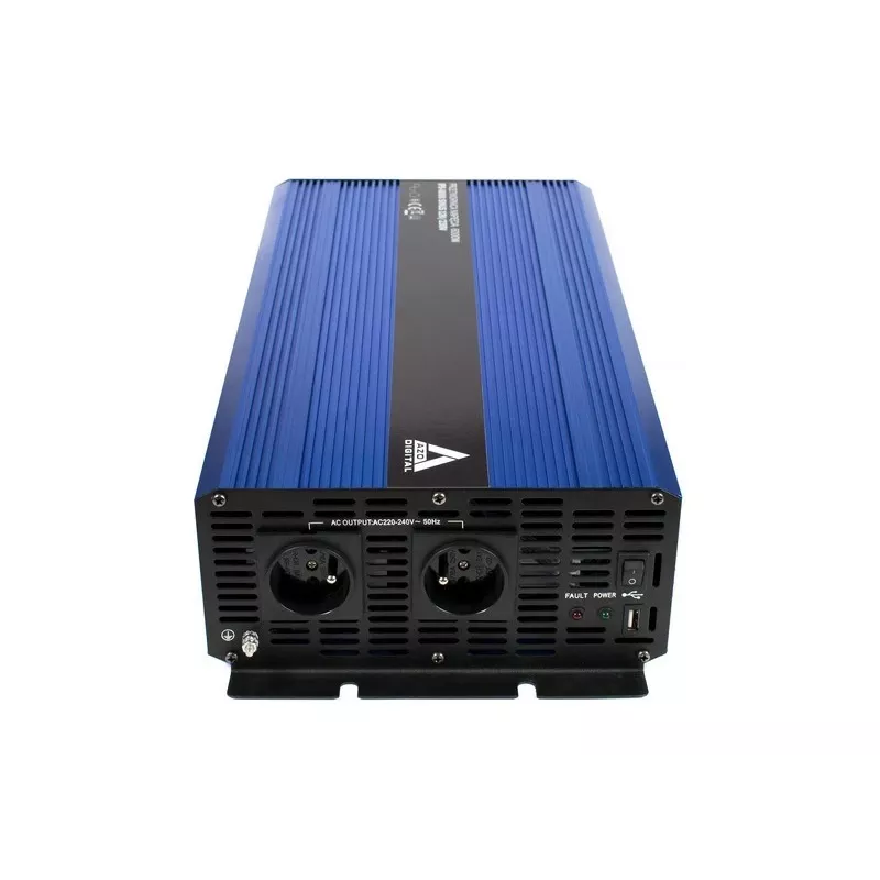 AZO Digital 12 VDC / 230 VAC tīra sinusa viļņa pārveidotājs SINUS IPS-6000S 6000W