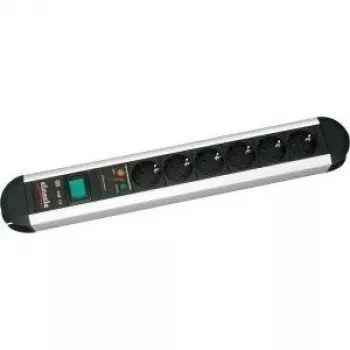 Bachmann PRIMO 8 ligzdu pagarinātājs ar slēdzi, 1,75 m, melns 331.007