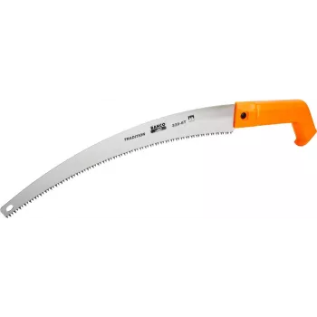 Bahco 340-6T atzarošanas zāģis ar 360 mm cieti hromētu asmeni, XT-zobojums, 6 TPI, ergonomisks divkomponentu rokturis, oranžs